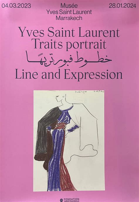 ysl e impressionismo|ysl line and expression art.